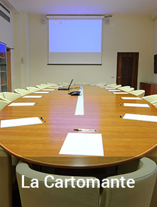 La Cartomante hall